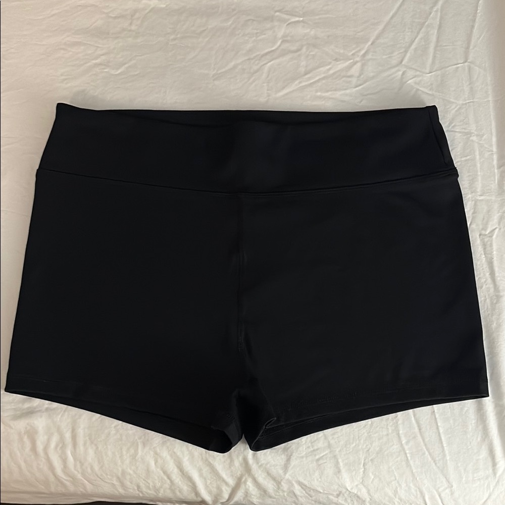 American Eagle Outfitters Black Bike Shorts Stretchy Fit